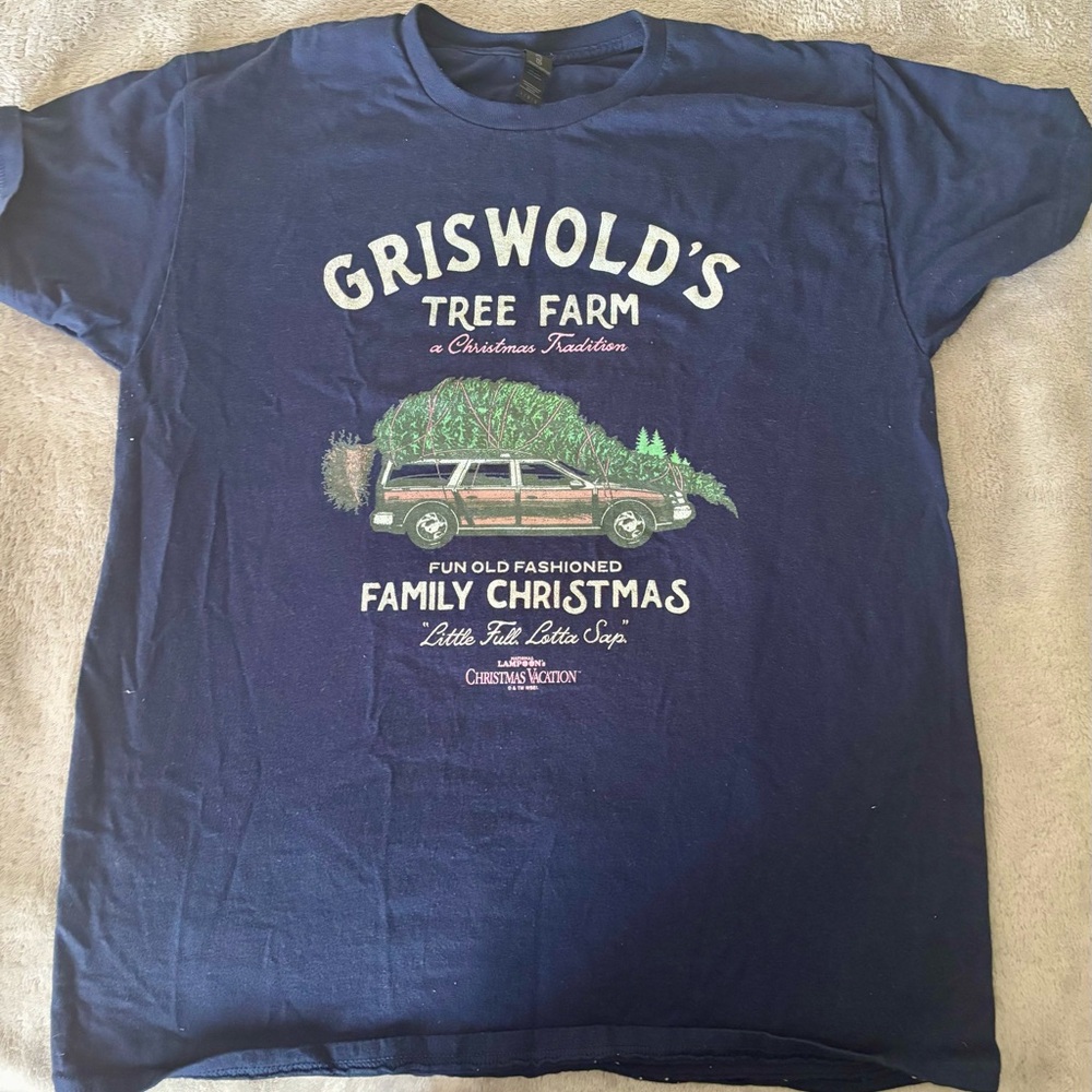 Large Griswold's Tree Farm Graphic T-Shirt
